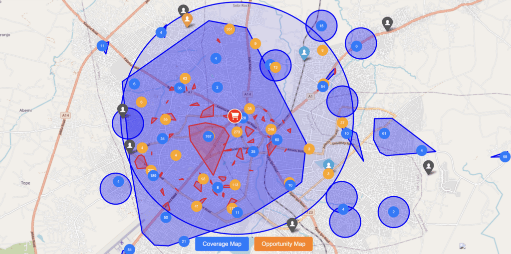 RedInsights Retail Opportunity Maps